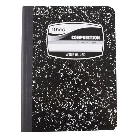 MEAD 7-1/2 in. W X 9-3/4 in. L Wide Ruled Stitched Composition Book 09910